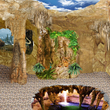 Визуализация идеи дизайна и отделки с последующим оформления помещения бассейна декоративным искусственным камнем под пещеру (грот) - г. Сходня, МО
