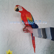 Попугай Ара - Желто-голубой - из полимерного материала -разных расцветок. Размер - 70 см. Купить или заказать.