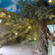 Искусственное дерево Баньян- высотой 4,0м (декор колонны 40 см х40см) в зимнем саду в частных владениях - п. Марушкино, МО -2012г.