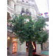 Озеленение Торгового Центра "ГУМ" искусственными деревьями-Яблоня высотой 4 метра- г. Москва - 2009г.