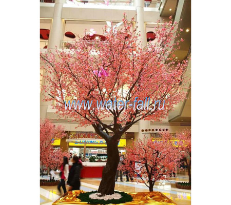 Искусственное дерево Сакура большого размера для установки в торговых центрах.