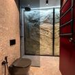 Стеновые панно из искусственного камня для перегородки между кухней-гостинной и санузлом в чайном домике Моск. обл. 2021г.. Арт. ОС-015.