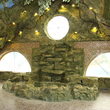 Декоративная мозаика ручной сборки в зимнем саду п. Марушкино - 2012г.
